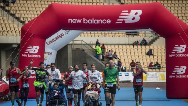 Marcos y Jesús entran en meta después de 5 horas y 35 minutos.