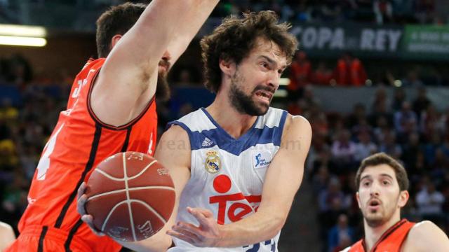 Llull en la final ante el Valencia