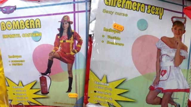 Los disfraces denunciados.