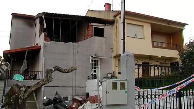 El estado de la casa de María José tras la explosión originada por su expareja y que acabó con su vida.