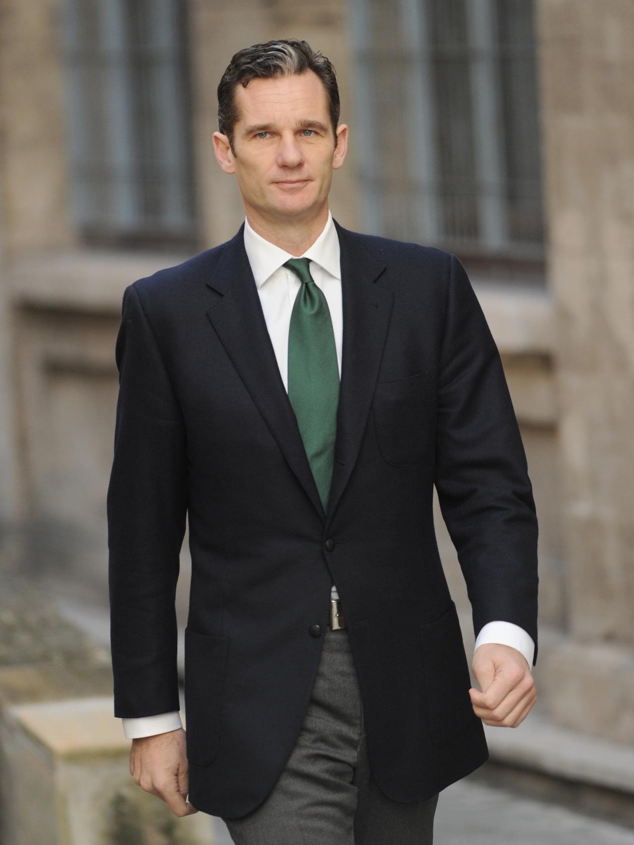 Iñaki Urdangarín en los juzgados de Palma de Mallorca  el 26 de febrero de 2012.