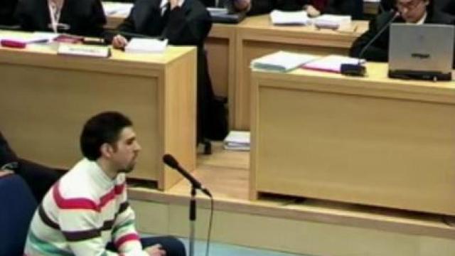 Jamal Zougam, durante el juicio.