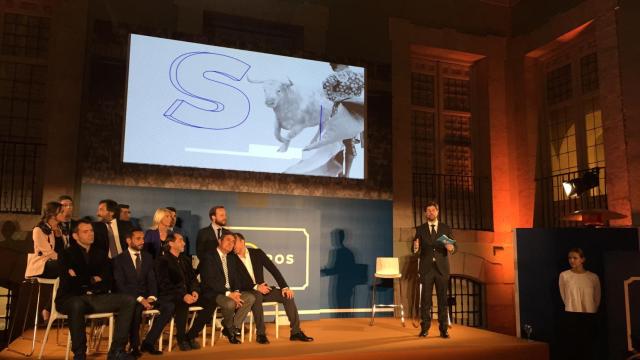 Un momento de la presentación.