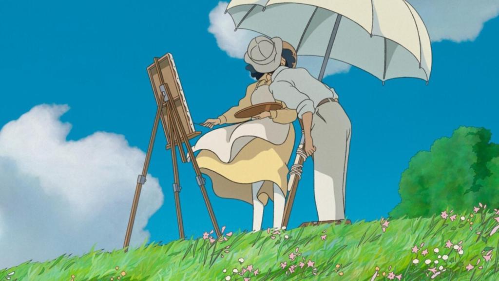 Captura de una de las películas de Hayao Miyazaki.