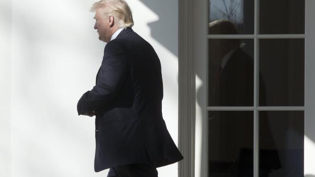 Trump este viernes en la Casa Blanca