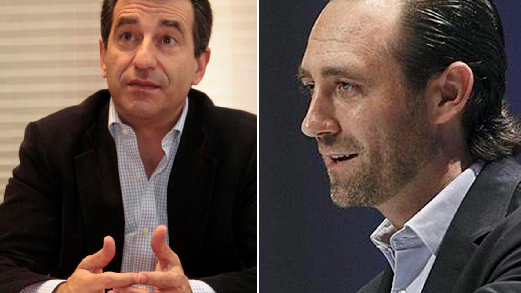 José Ramón Bauzá (d) y Biel Company (i).