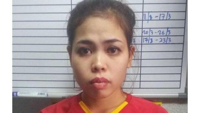 La sospechosa indonesia Siti Aisha.