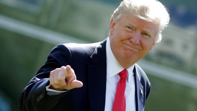 El presidente de EEUU, Donald Trump.