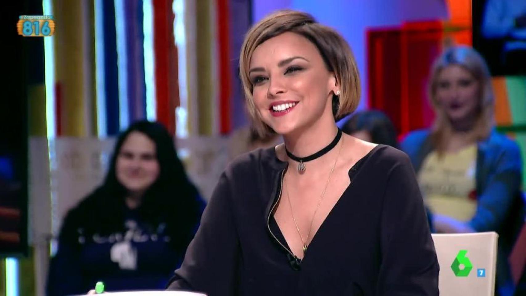El estreno de Chenoa en 'Zapeando': Meteré la gamba