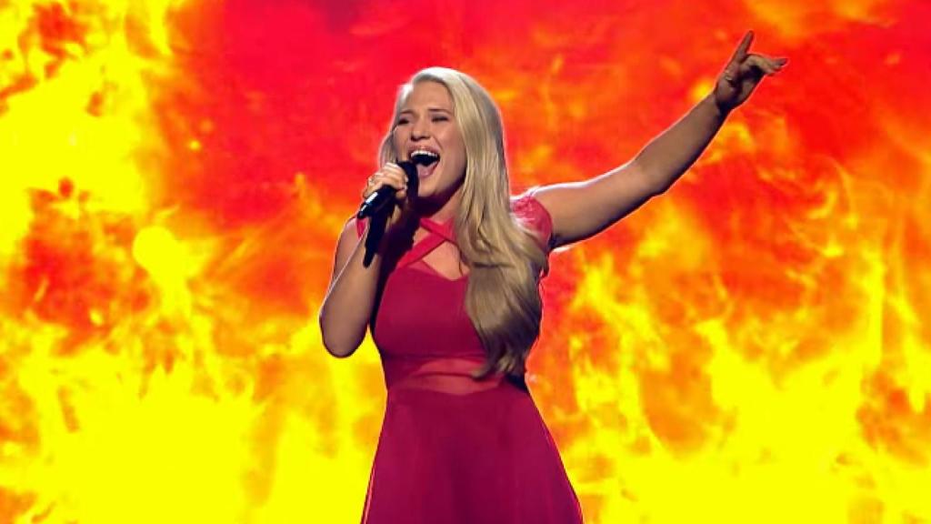Anja Nissen, la representante de Dinamarca en Eurovisión 2017.