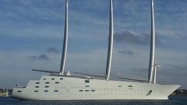 Imagen del velero Sailing Yacht A, propiedad de Melnichenko.