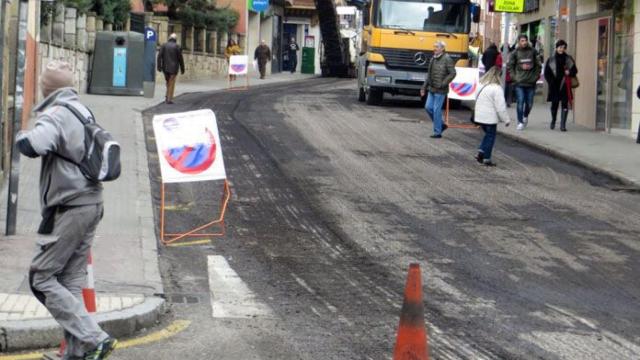 zamora obras asfaltado