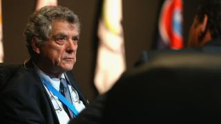 Ángel María Villar, en un Congreso de la FIFA (mayo de 2016).