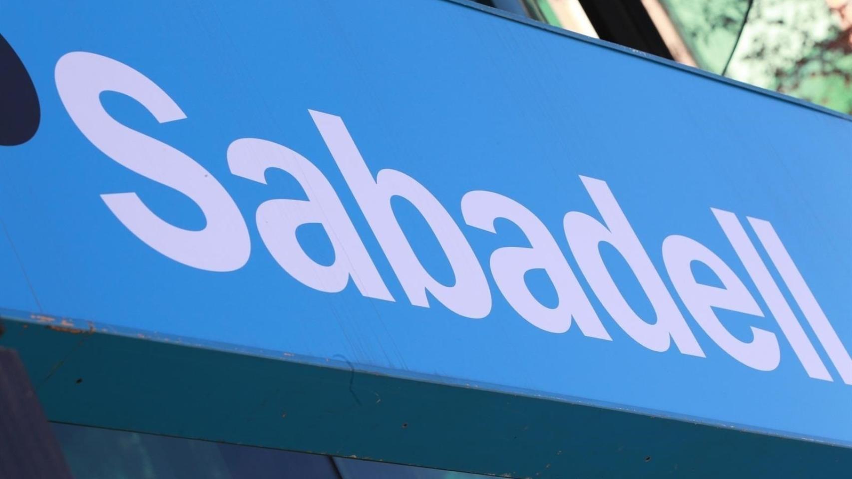 Letrero del Banco Sabadell