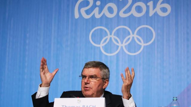 Thomas Bach, durante los Juegos de Río.
