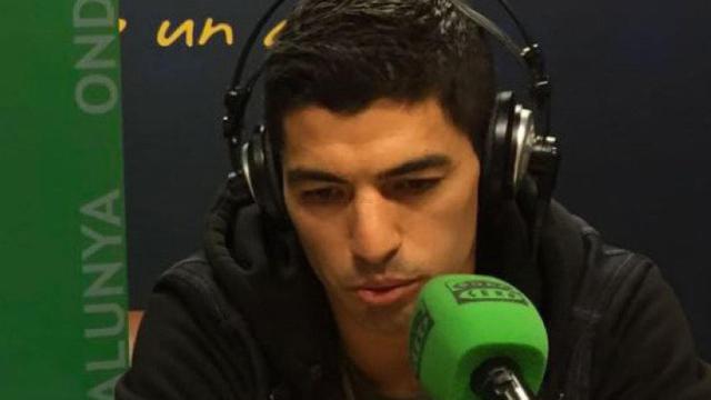 Luis Suárez en la entrevista de El Transistor. Foto: Twitter (@ElTransistorOC)