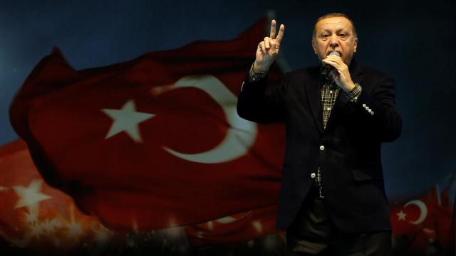 Erdogan ha arremetido contra Alemania en un discurso durante una convención de mujeres