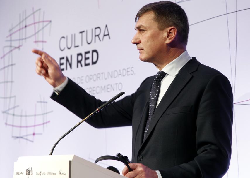 El responsable de la Comisión Europea, Andrus Ansip.