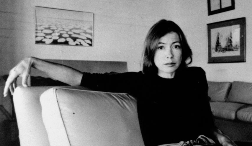 Joan Didion en 1977.