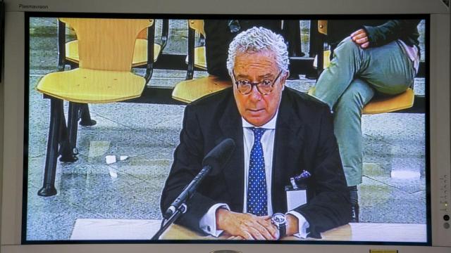 Luis Delso durante su declaración este lunes en el juicio de Gürtel