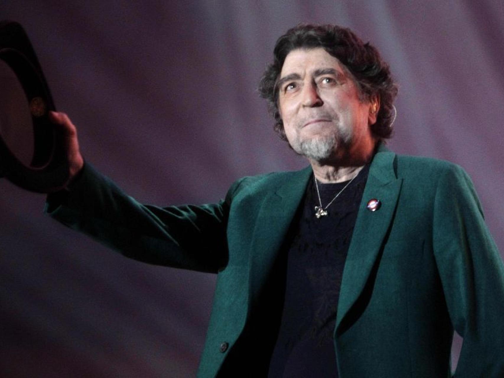 El cantautor Joaquín Sabina.