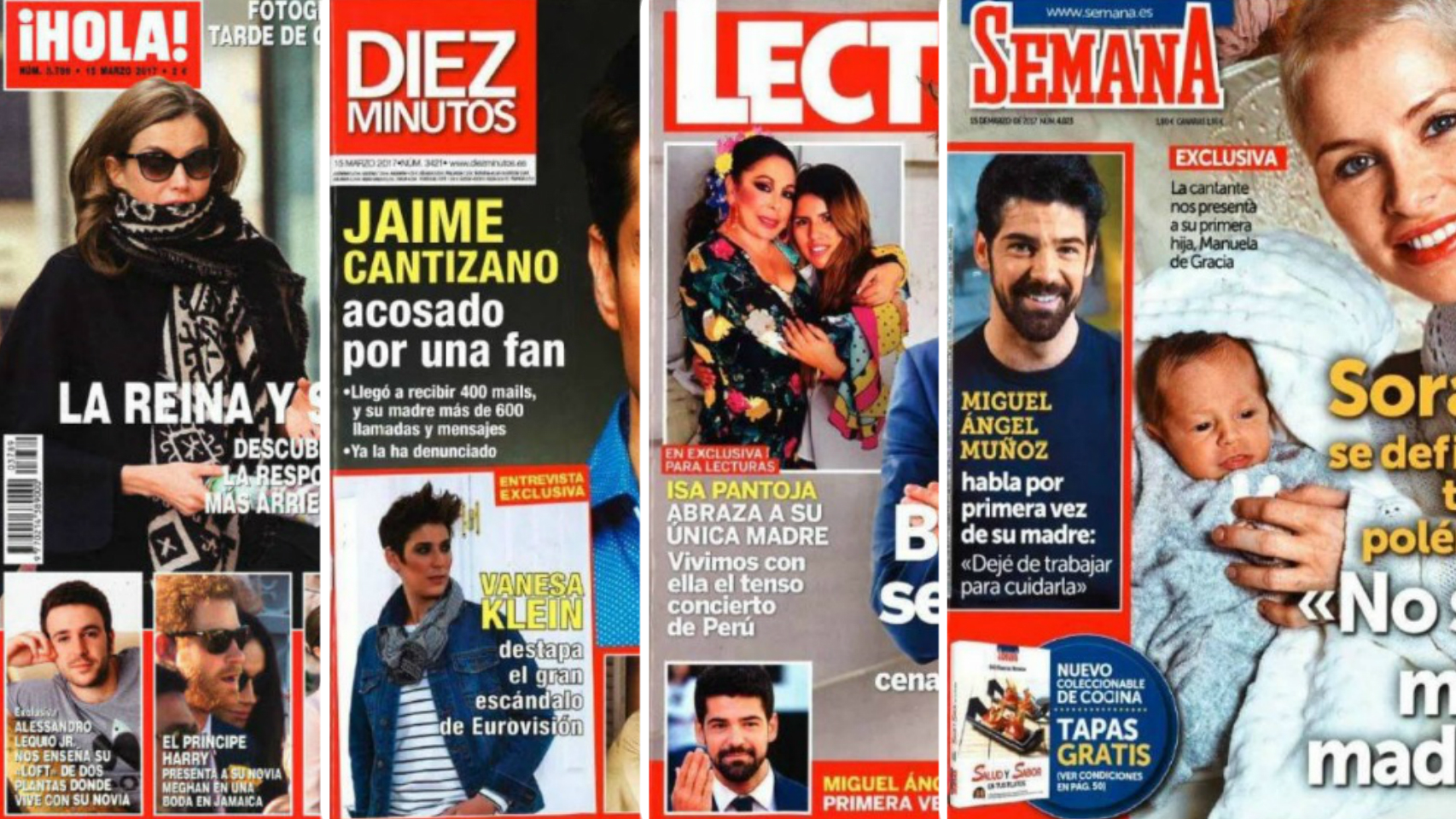 Estas son las portadas de las revistas de este miércoles.
