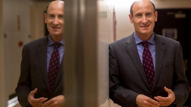 Luis Carlos Sahuquillo en el Congreso de los Diputados.