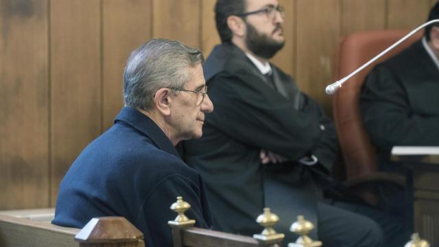El padre Román, declarando esta semana en el juicio