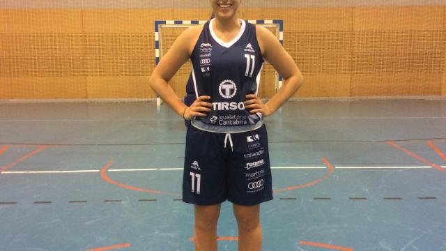 Lindsay Stockton posa para EL ESPAÑOL antes de un entrenamiento.