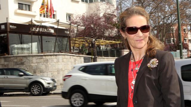 La infanta Elena sufrió el robo hace tan sólo unos días.