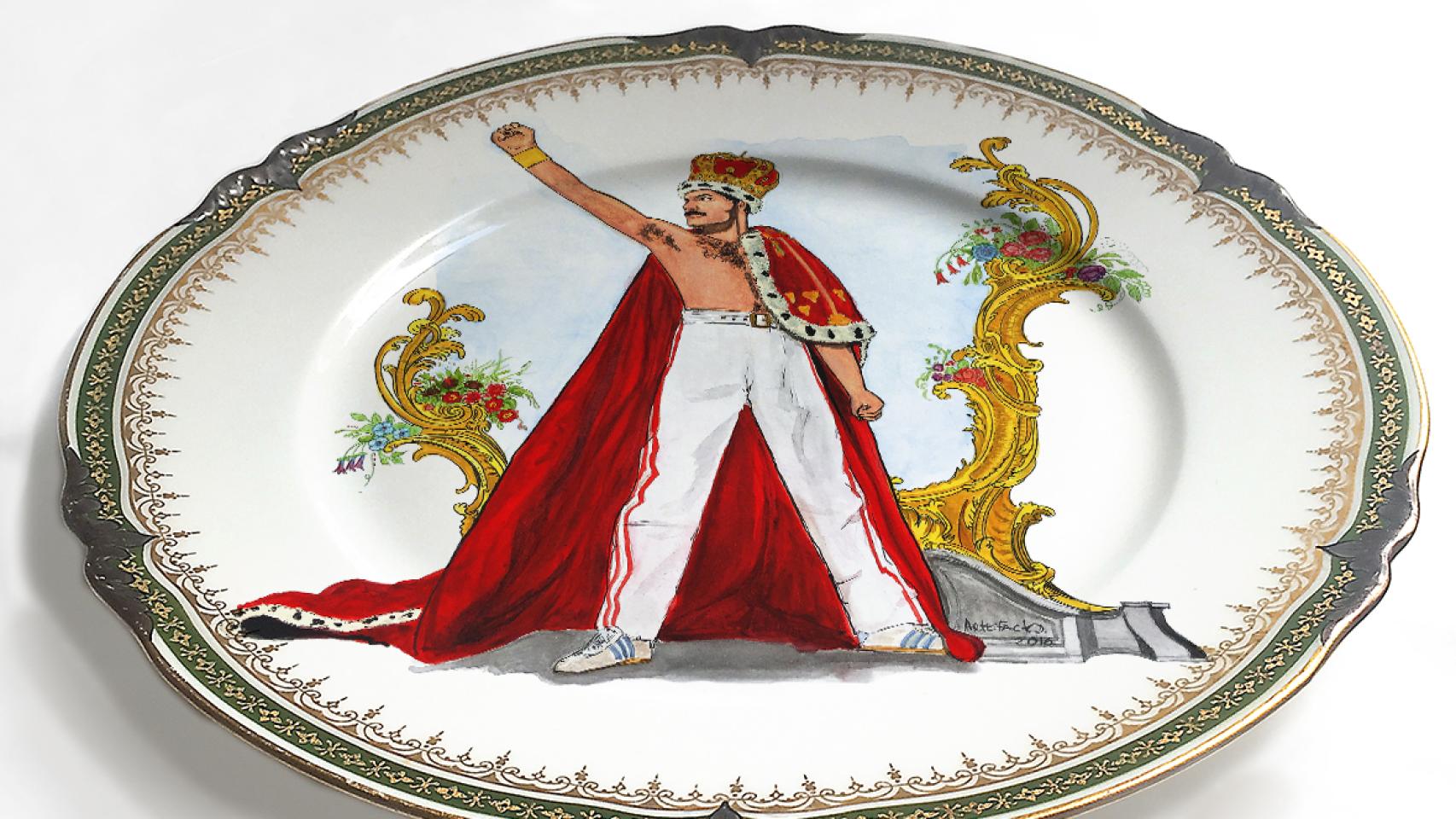 Vajillas de diseño: Arte facto