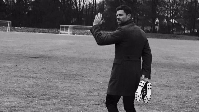 Foto del mensaje de Xabi Alonso.