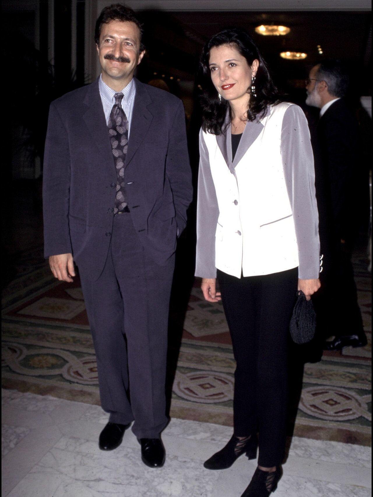 Paco Lobatçon y la que fuera su esposa Mari Pau Domínguez.