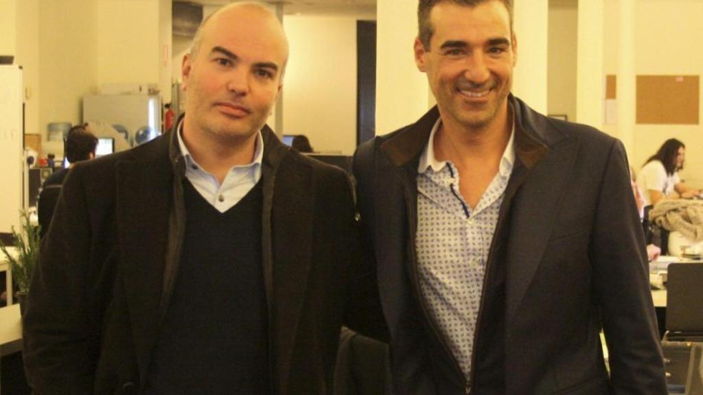 Gerard Olivé (izda) y Miguel Vicente (dcha).