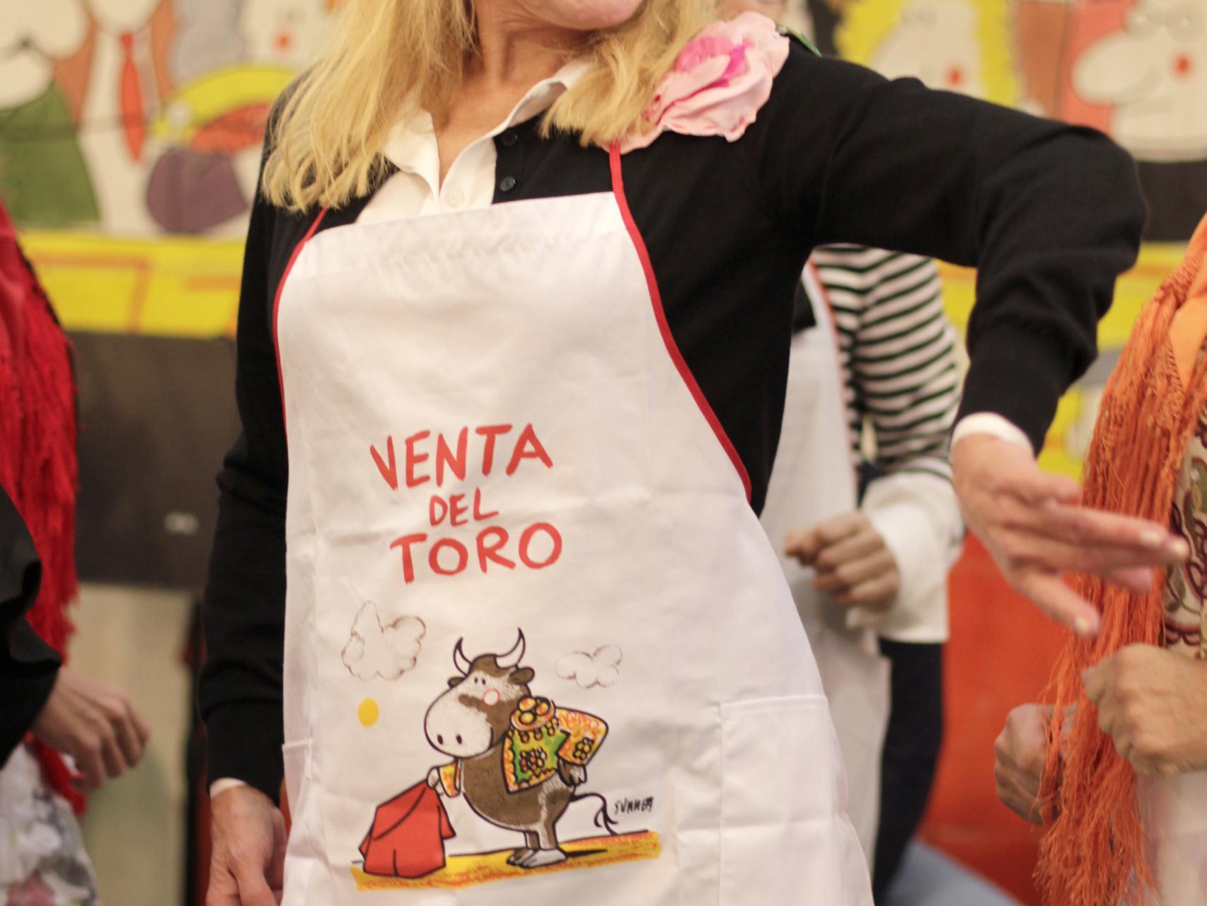 Tita Thyssen en el mercadillo Nuevo Futuro el año pasado