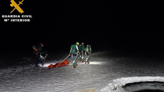 Imagen de archivo de un rescate de la Guardia Civil