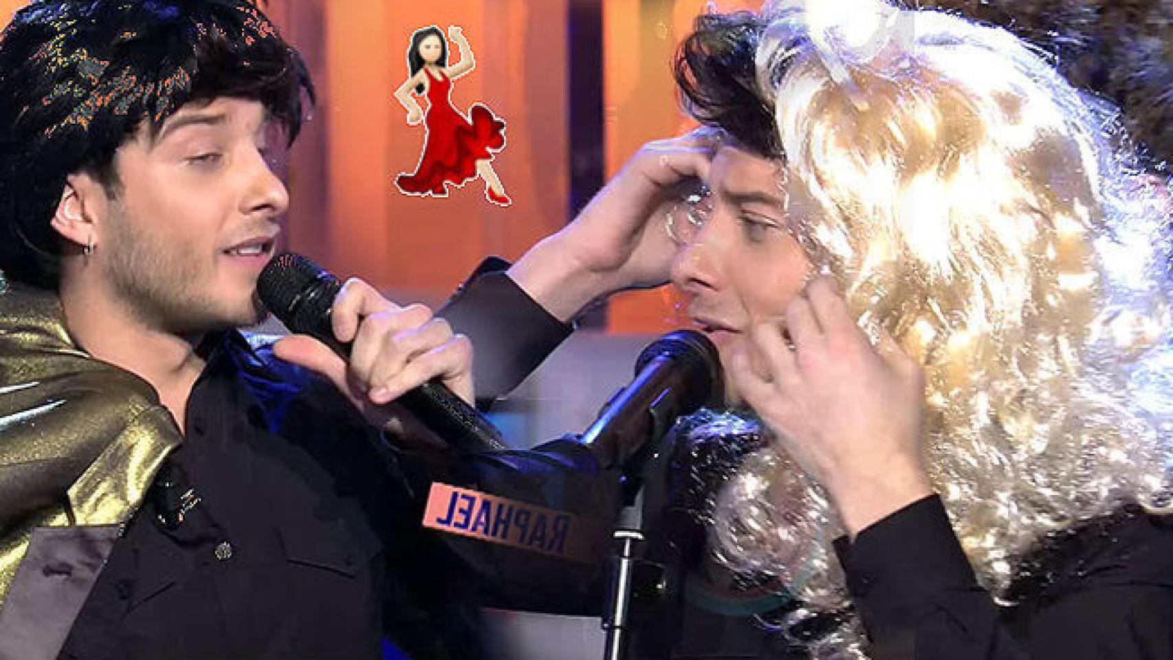 'QTTF' se convierte por un día en 'TCMS' y pone a Blas Cantó a imitar