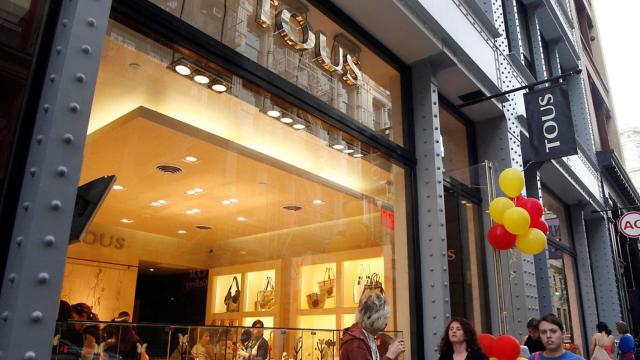 Imagen de una tienda de Tous.