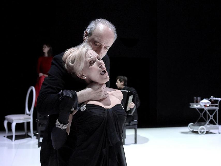 Una de las escenas de Festen, en el Centro Dramático Nacional.