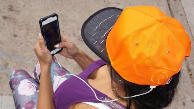 solsol gorra placa solar 2