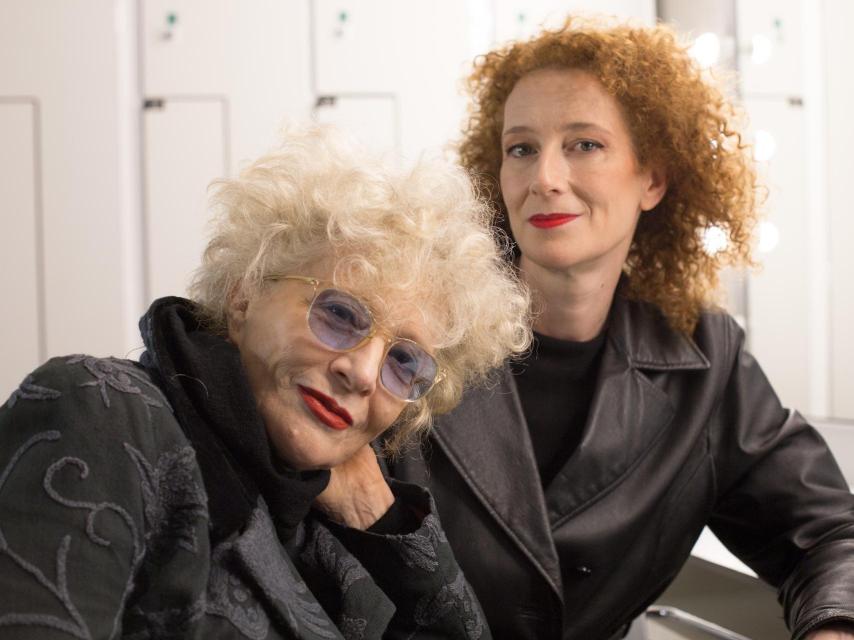 Magüi Mira y Clara Sanchis, madre e hija y directora y actriz en Festen.