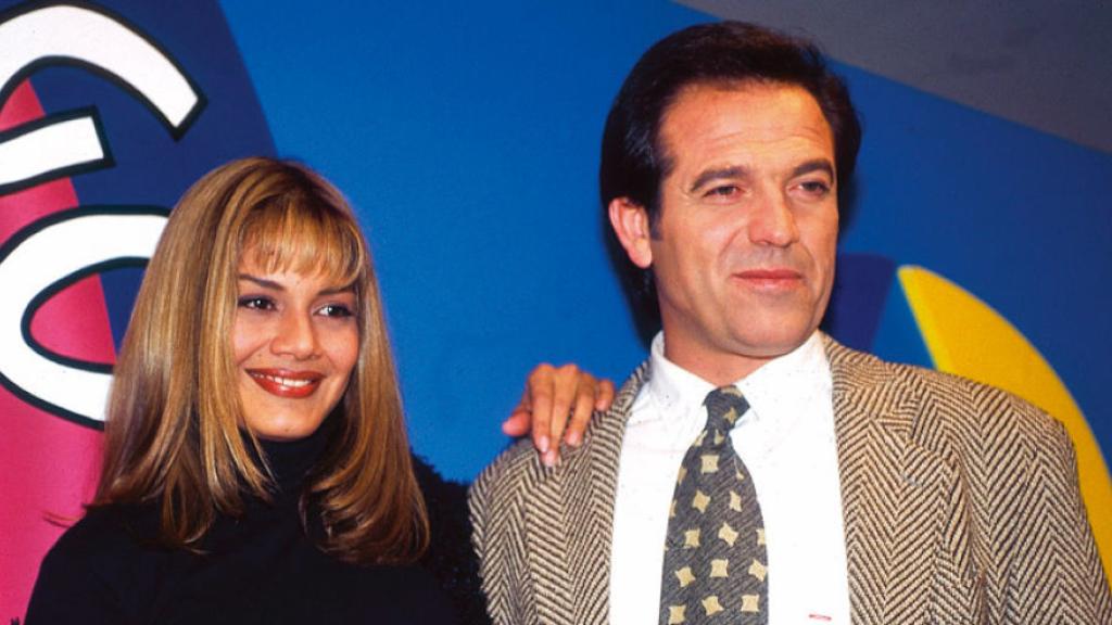 Ivonne Reyes y Pepe Navarro en 'El Juego de la Oca'.