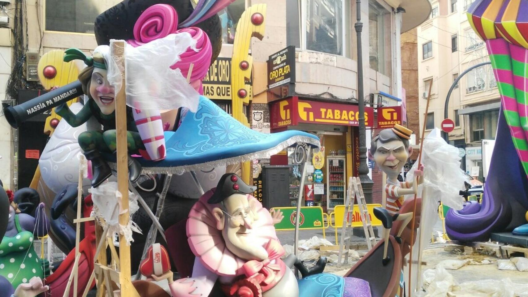 Los mejores ninots políticos de las Fallas 2017