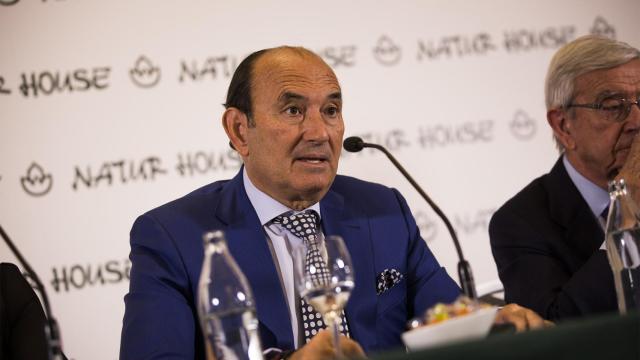 Felix Revuelta durante la celebración del 25º aniversario de Naturhouse