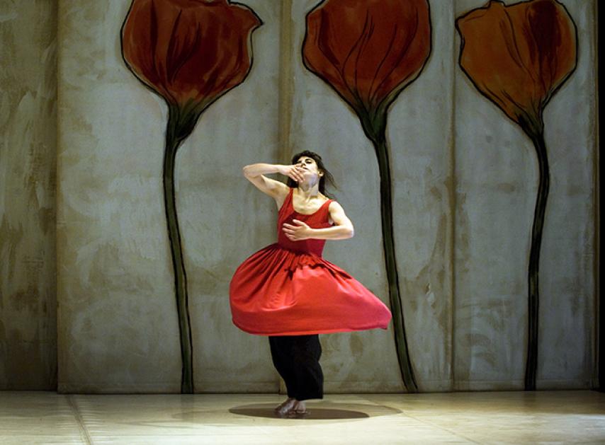 Corol·la, un solo de danza de 1992, de Angels Margarit, firmante de la carta.