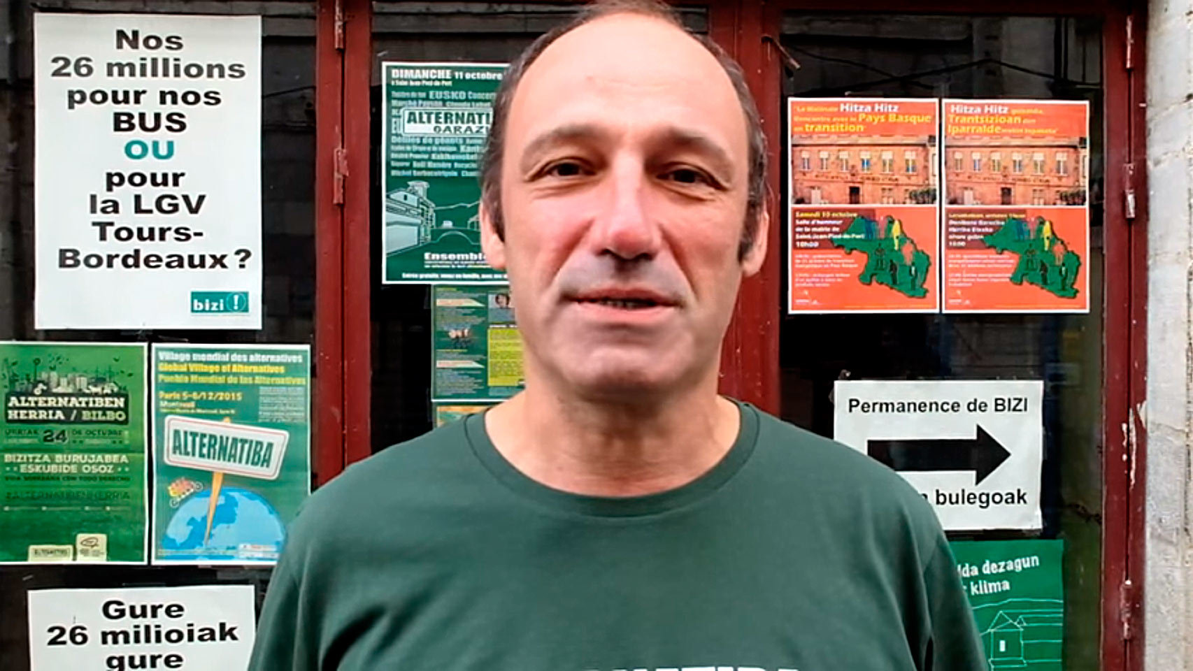 Txetx Etcheverry, en un video de Youtube.