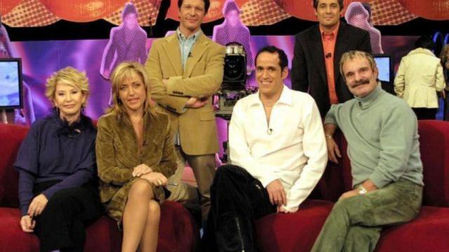 De izquierda a derecha, Karmele Marchante, Lydia Lozano, Antonio Sánchez Casado, Aurelio Manzano, Ximo Rovira y jesús Mariñas