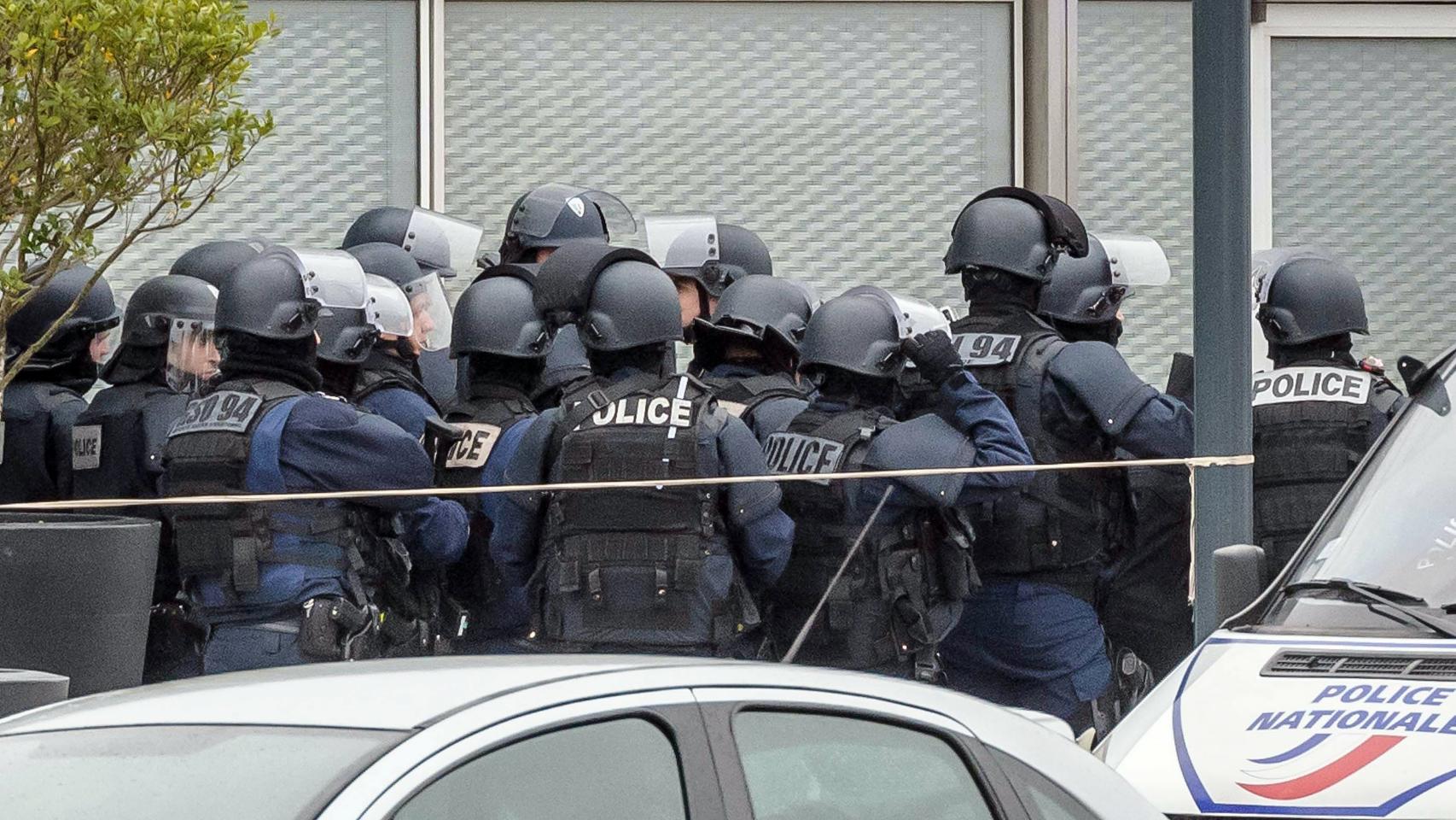 Person shot after trying to take weapon from soldier