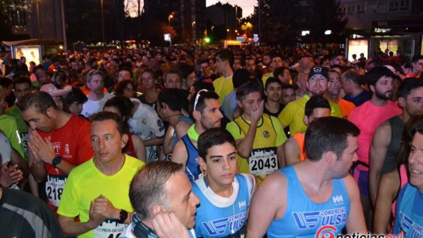 Una edición anterior de la Carrera Ríos de Luz en Valladolid