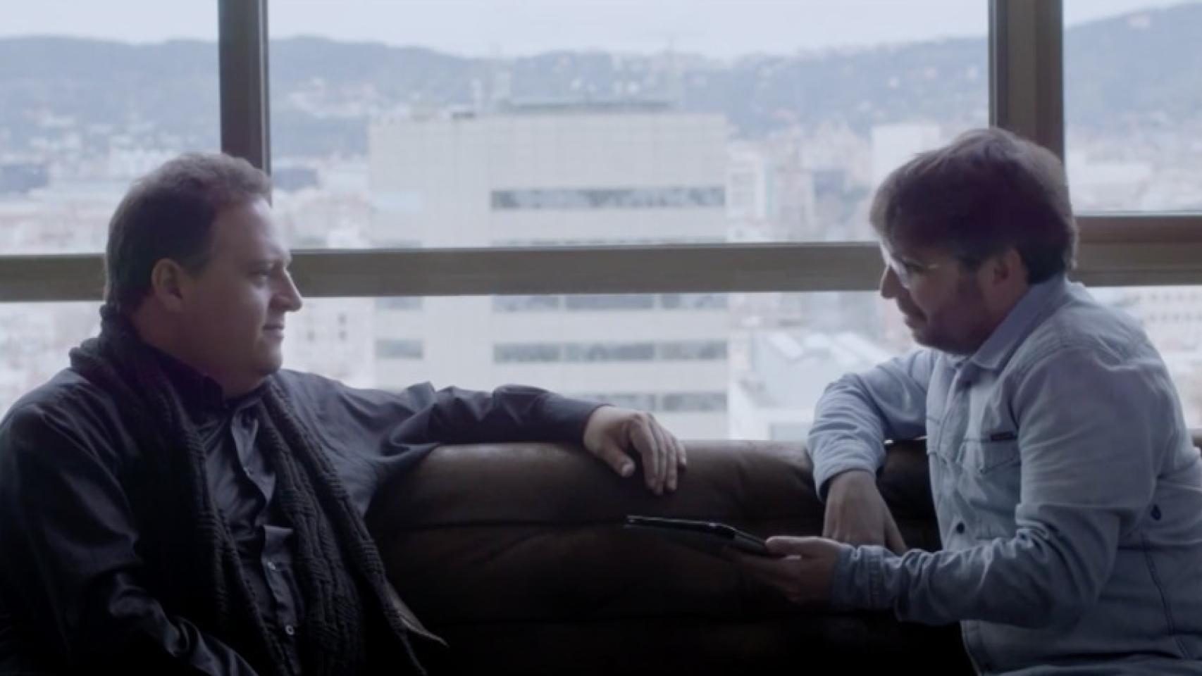 El hijo de Pablo Escobar se confiesa sobre 'Narcos' ante Évole